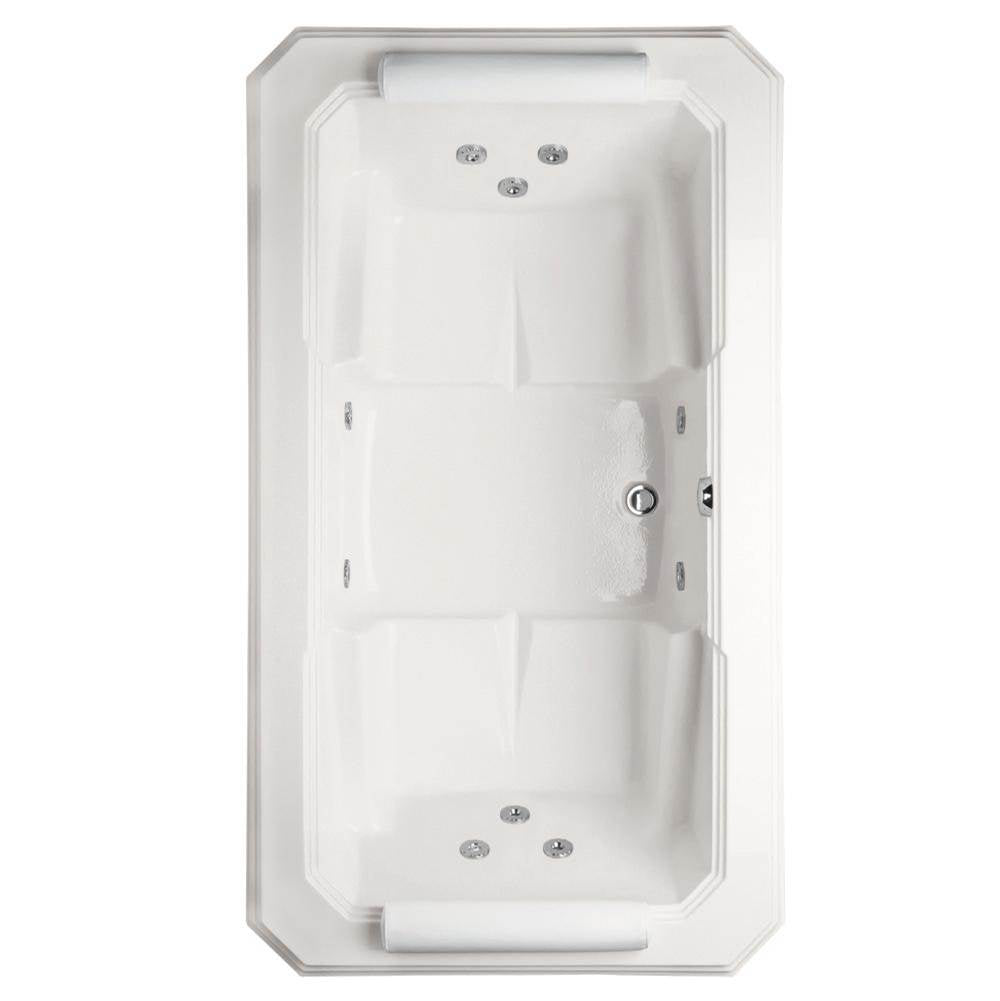 Hydro Systems - MARISSA 7040 AC W/COMBO SYSTEM-WHITE - White