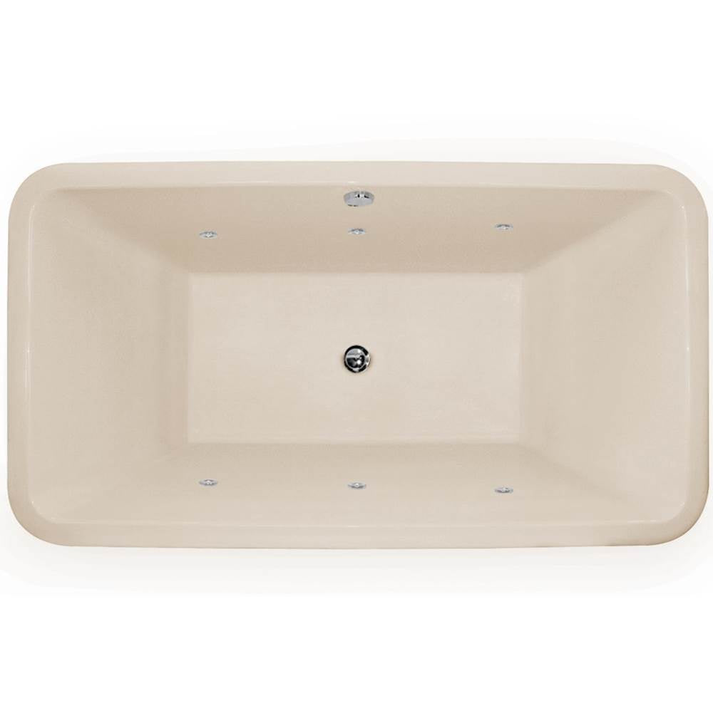 Hydro Systems - NATASHA 7036 AC W/WHIRLPOOL SYSTEM- BONE - Bone