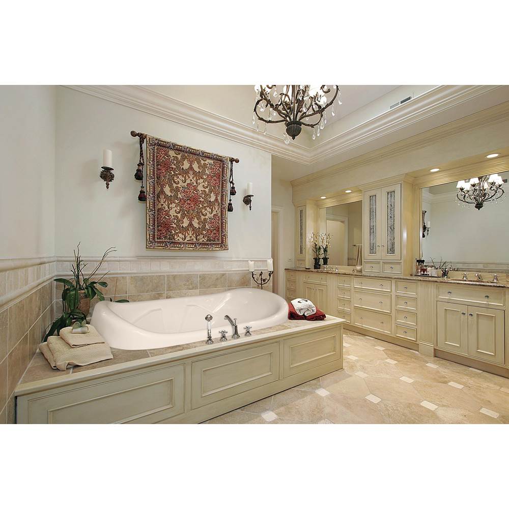 NATALIE 7844 AC TUB ONLY-BISCUIT