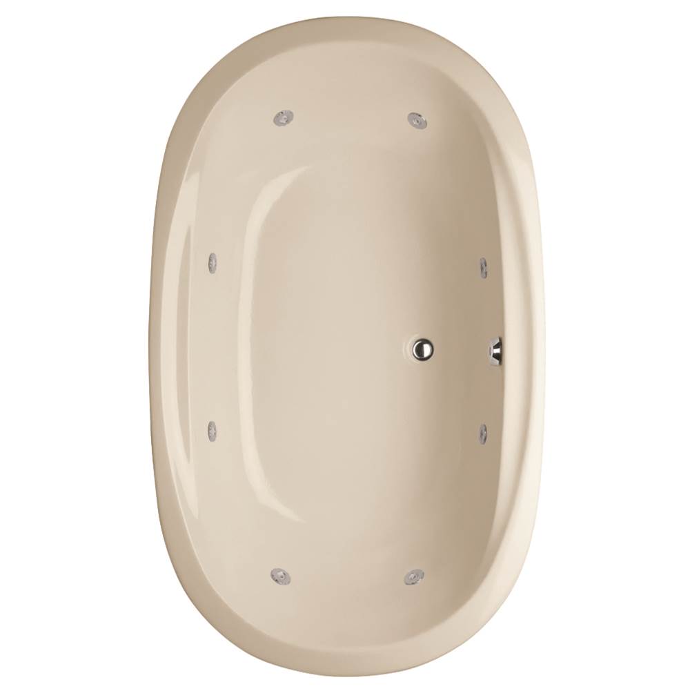 Hydro Systems - STUDIO DUAL OVAL 6644 AC W/ WHIRLPOOL SYSTEM - BISCUIT - Biscuit