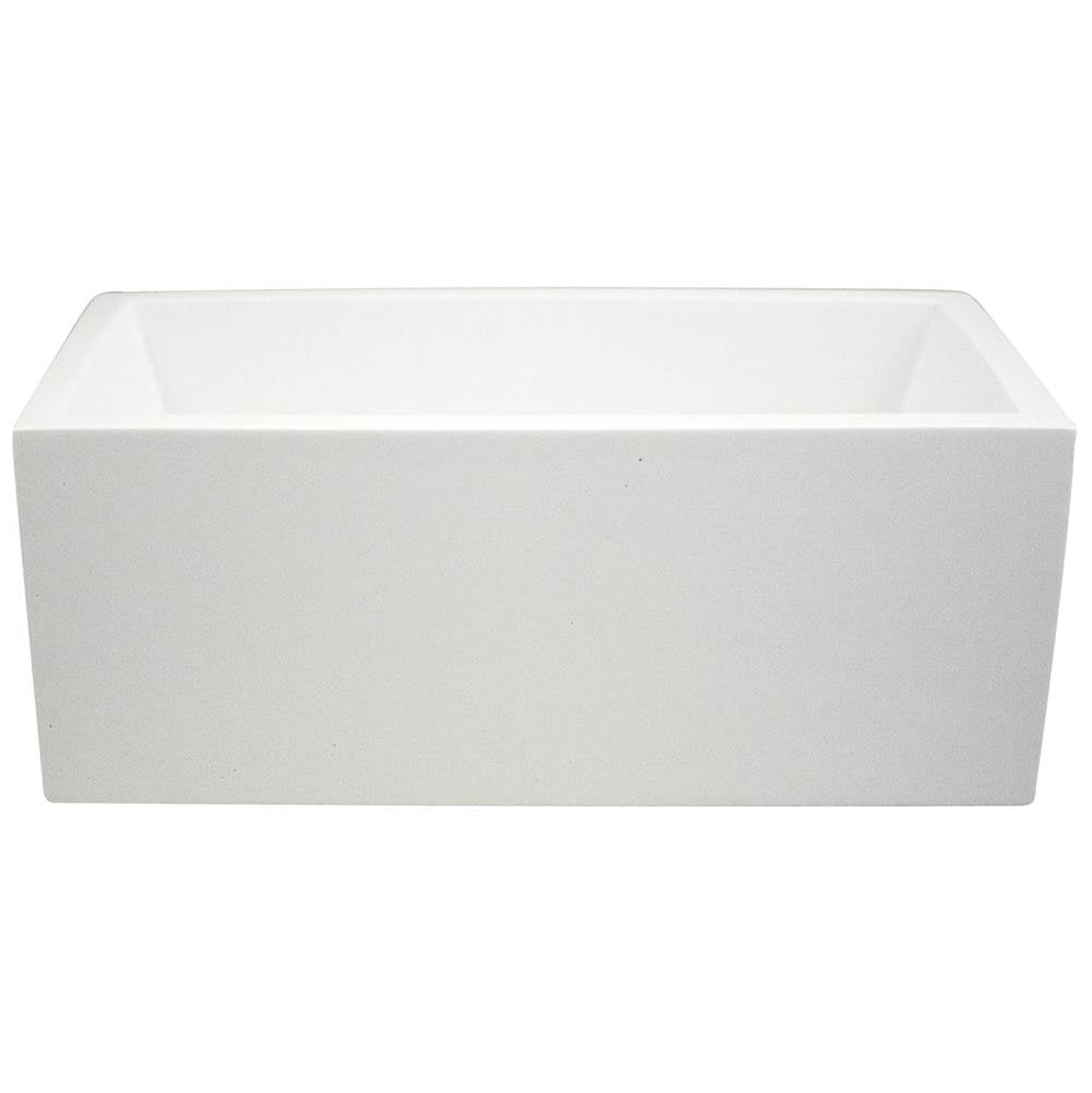 Hydro Systems - SLATE 7236 STON CENTER DRAIN W/ THERMAL AIR SYSTEM - WHITE - White