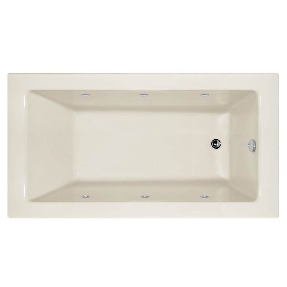 Hydro Systems - SYDNEY 6032 AC W/WHIRLPOOL SYSTEM - SHALLOW DEPTH -BISCUIT-RIGHT HAND - Biscuit