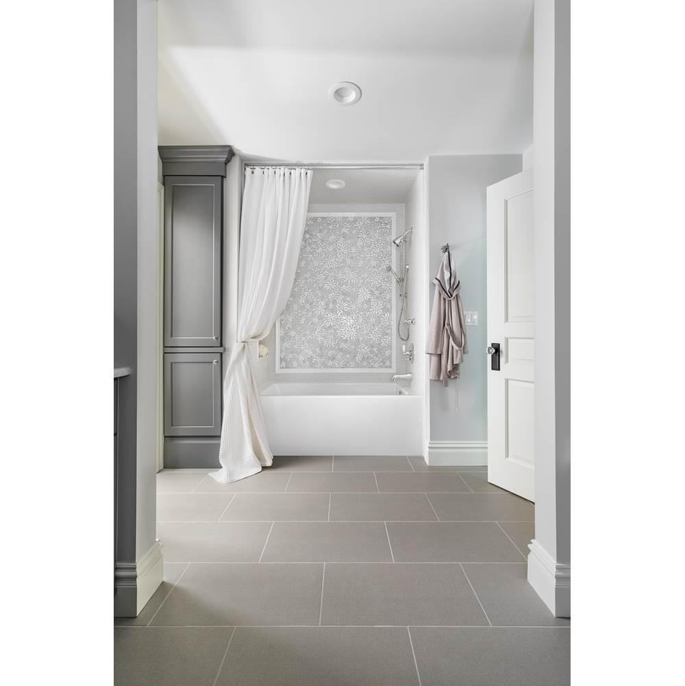 SYDNEY 6032 AC W/WHIRLPOOL SYSTEM - SHALLOW DEPTH -BISCUIT-RIGHT HAND