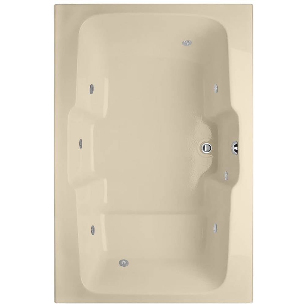 Hydro Systems - VICTORIA 7348 AC W/WHIRLPOOL SYSTEM-BONE - Bone