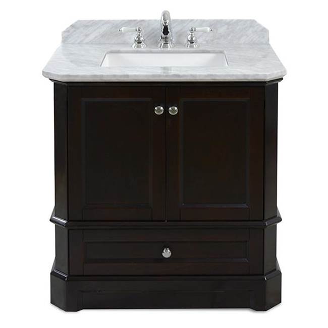 Icera - Richmond Vanity Cabinet, 30-in Espresso - Espresso
