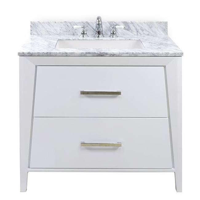 Icera - Canto Vanity Cabinet, 36-in White - White