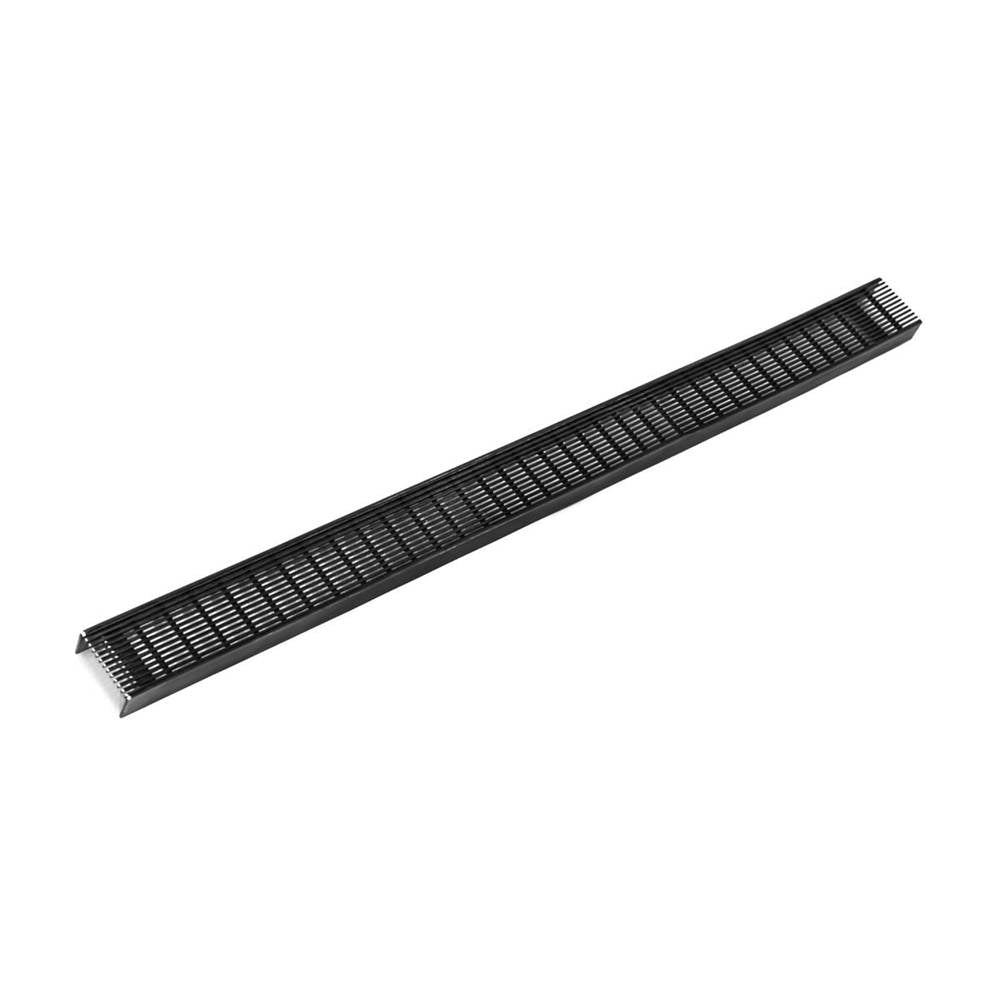 Infinity Drain - 32'' Wedge Wire Grate for FXAS 65/FFAS 65/FCSAS 65 in Matte Black - Matte Black