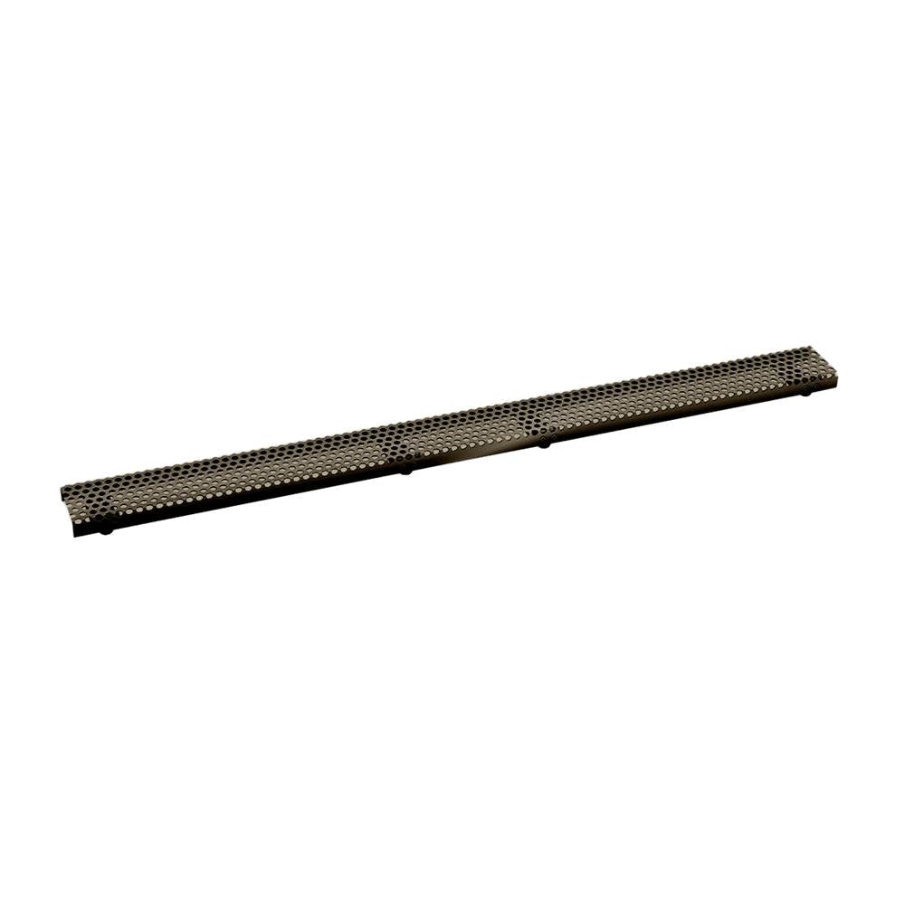 Infinity Drain - 96'' Perforated Circle Pattern Grate for S-DG 65 in Oil Rubbed Bronze - Oil Rubbed Bronze