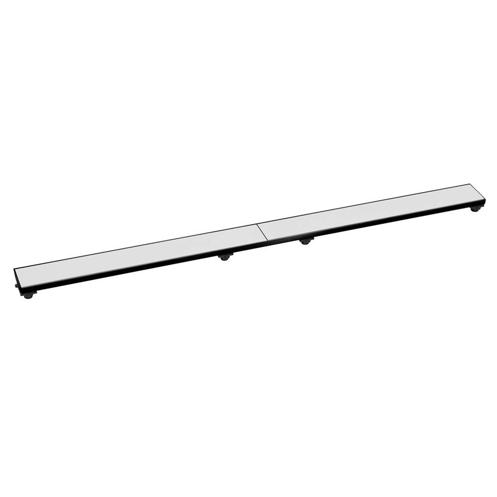 Infinity Drain - 24'' Tile Insert Frame for FXLTIF 65/FFTIF 65/FCBTIF 65/ FCSTIF 65/FTTIF 65 in Matte Black - Matte Black