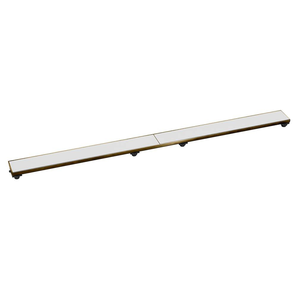 Infinity Drain - 24'' Tile Insert Frame for FXLTIF 65/FFTIF 65/FCBTIF 65/ FCSTIF 65/FTTIF 65 in Satin Bronze - Satin Bronze