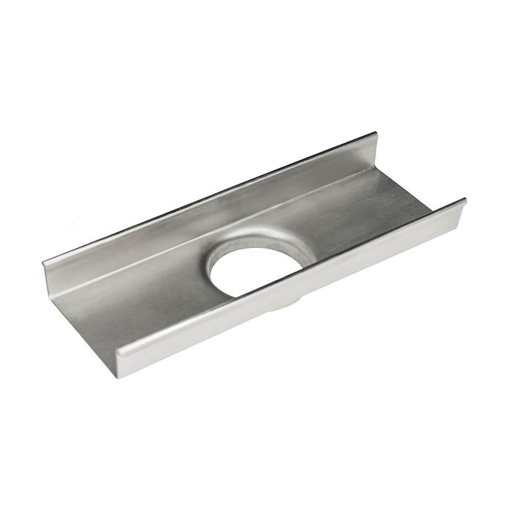 Infinity Drain - 8'' Stainless Steel Outlet Section for S-AS 65/S-LTIFAS 65 Series in Satin Stainless - Satin Stainless