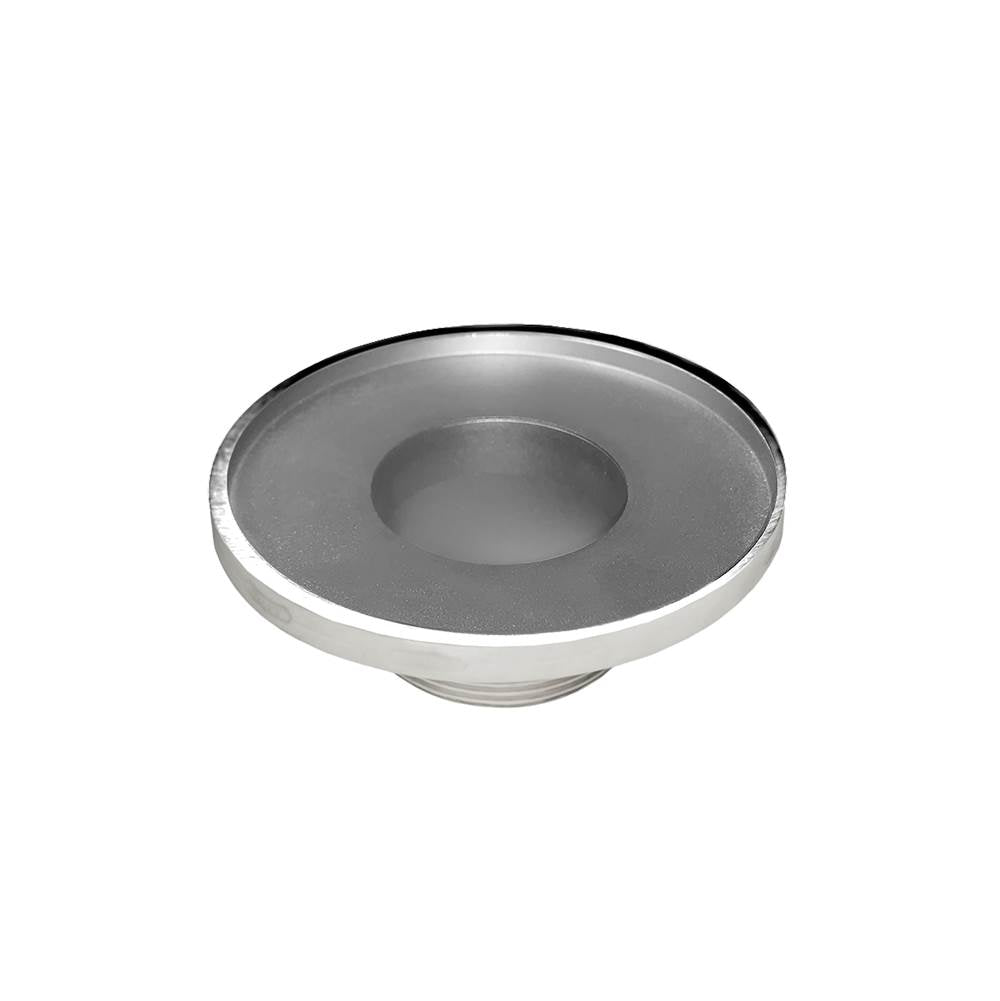 Infinity Drain - 5'' x 5'' Stainless Steel 2- Throat only in Polished Stainless - Polished Stainless