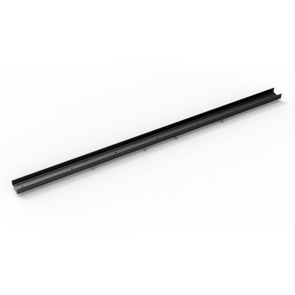 Infinity Drain - 48'' Tile Insert Frame Only for S-TIF 65/S-TIFAS 65/S-TIFAS 99/FXTIF 65 in Matte Black - Matte Black