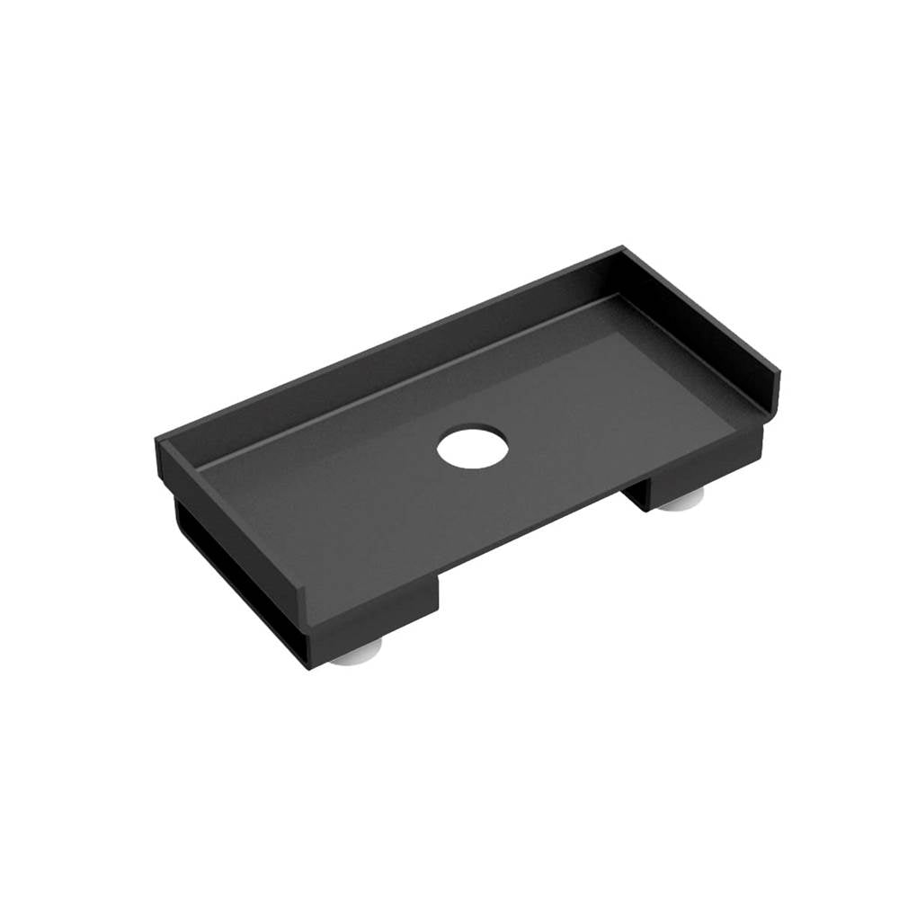 Infinity Drain - Clean-out Box for Slot Drain in Matte Black - Matte Black