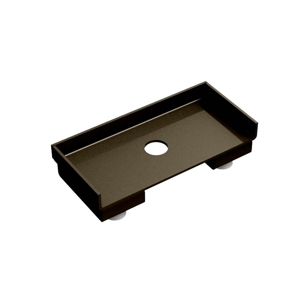 Infinity Drain - Clean-out Box for Slot Drain in Oil Rubbed Bronze - Oil Rubbed Bronze