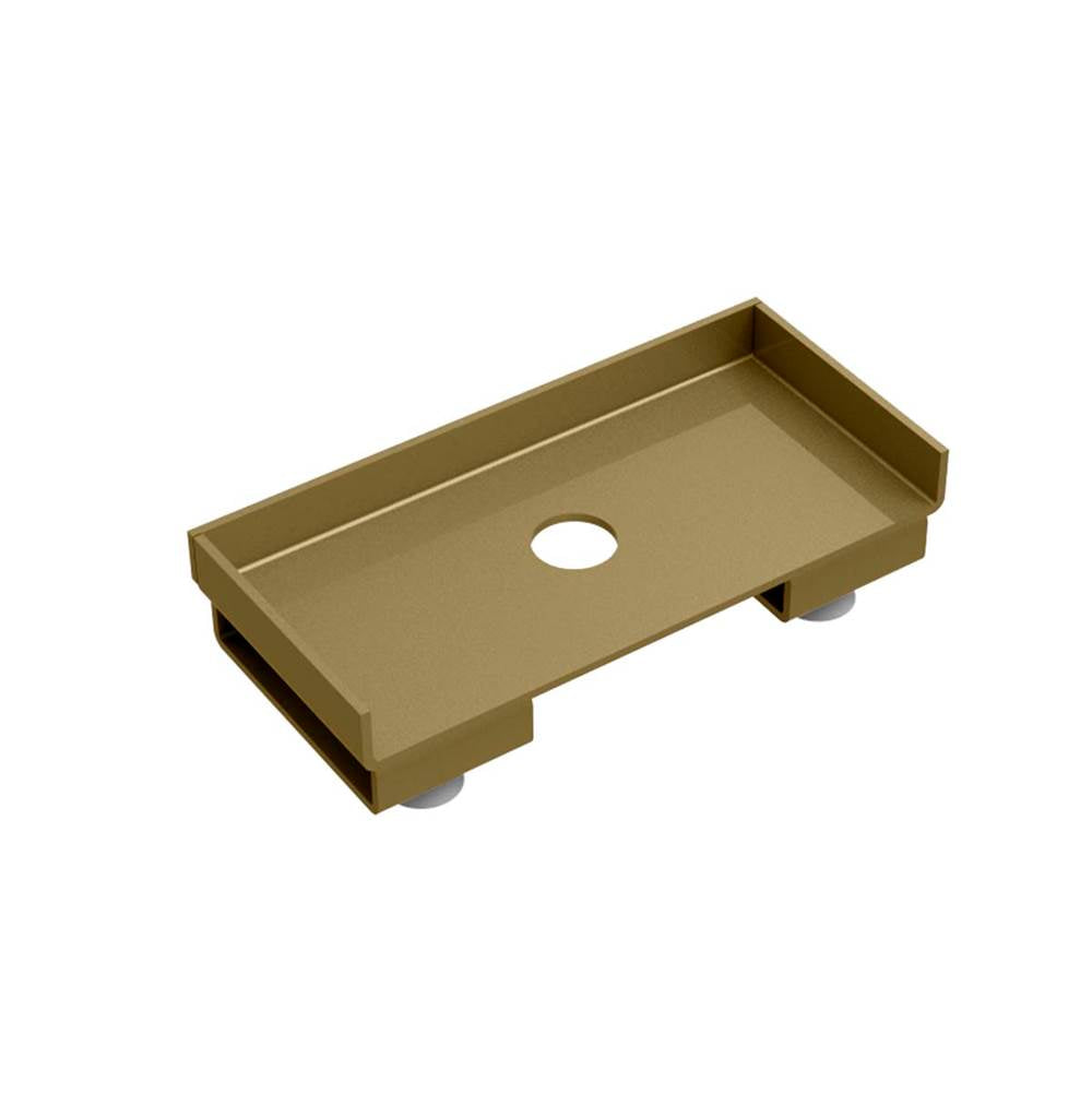Infinity Drain - Clean-out Box for Slot Drain in Satin Bronze - Satin Bronze