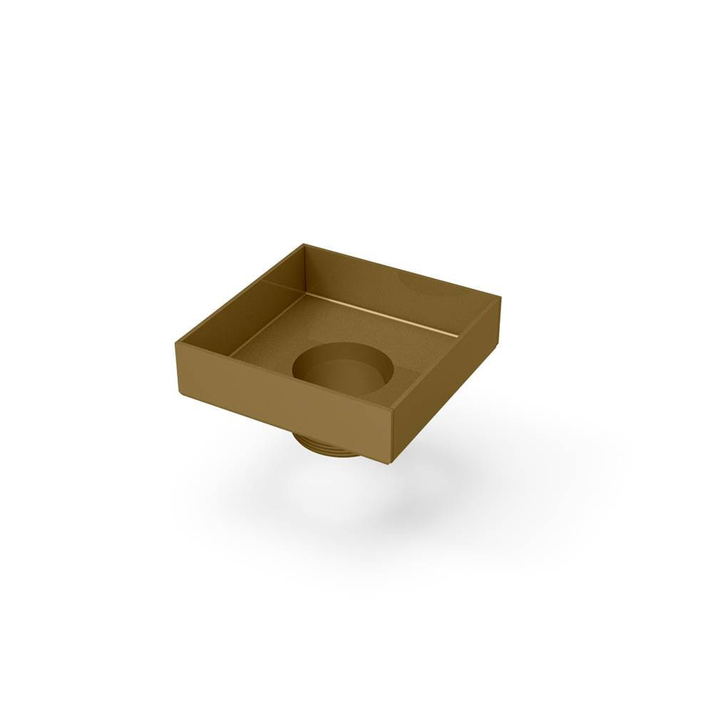 Infinity Drain - 5'' x 5'' Stainless Steel 2- Throat only for TD 5 Series in Satin Bronze - Satin Bronze