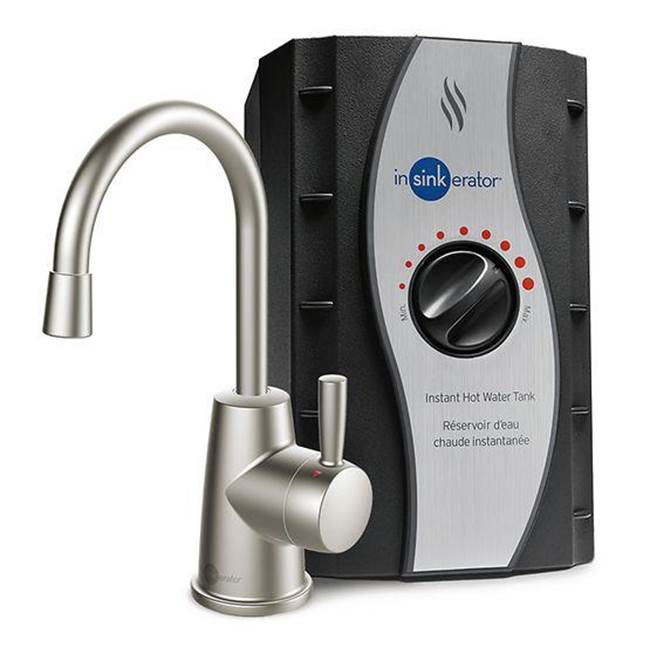 InSinkErator Pro - HOT250 Instant Hot Water Dispenser System, Single-Handle Faucet with 2/3-Gallon Stainless Steel Tank