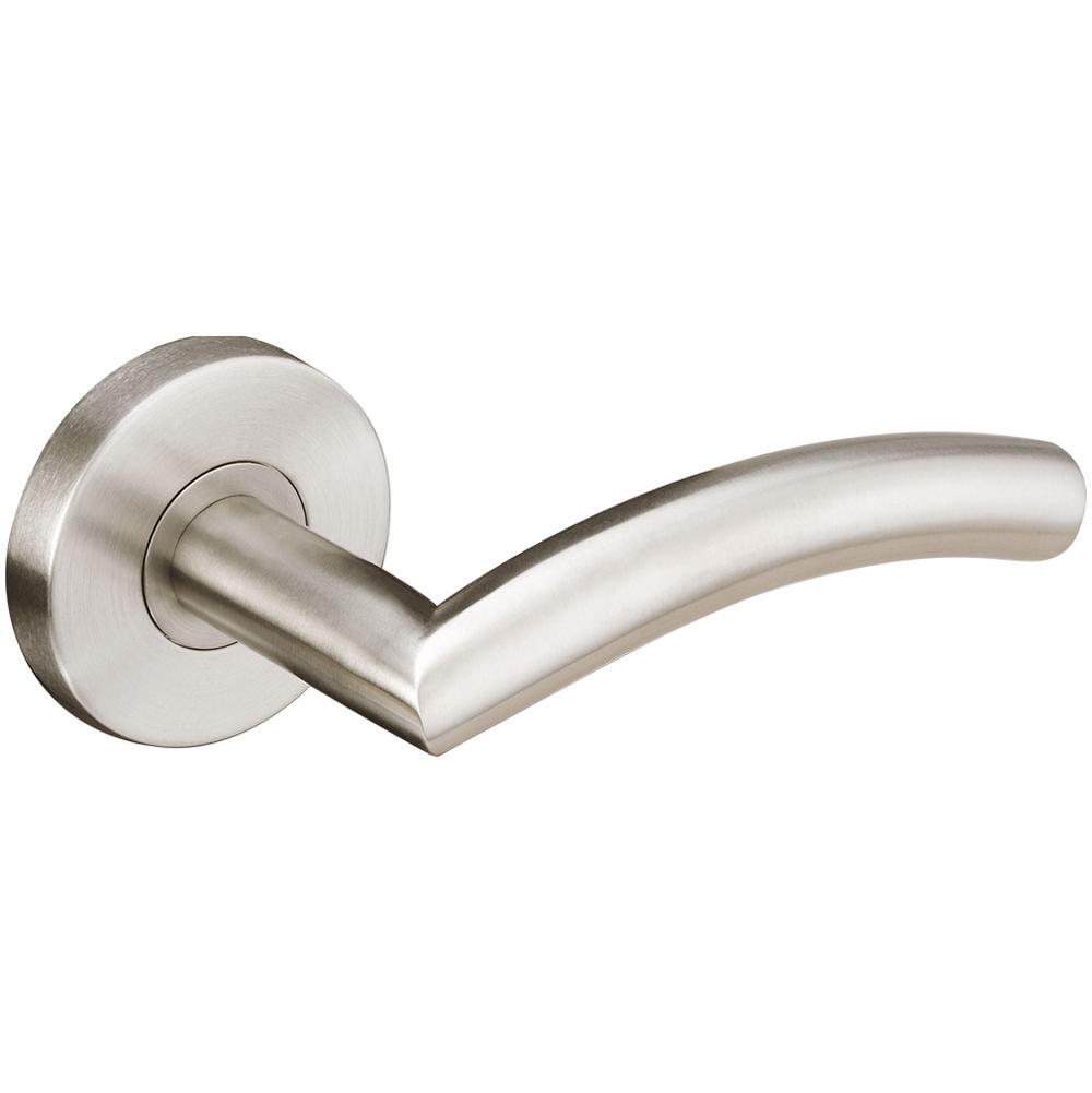 INOX - RA 104 Brussels, TL4 Half Passage, 2-3/4'' BS,32D, RH - Satin Stainless Steel