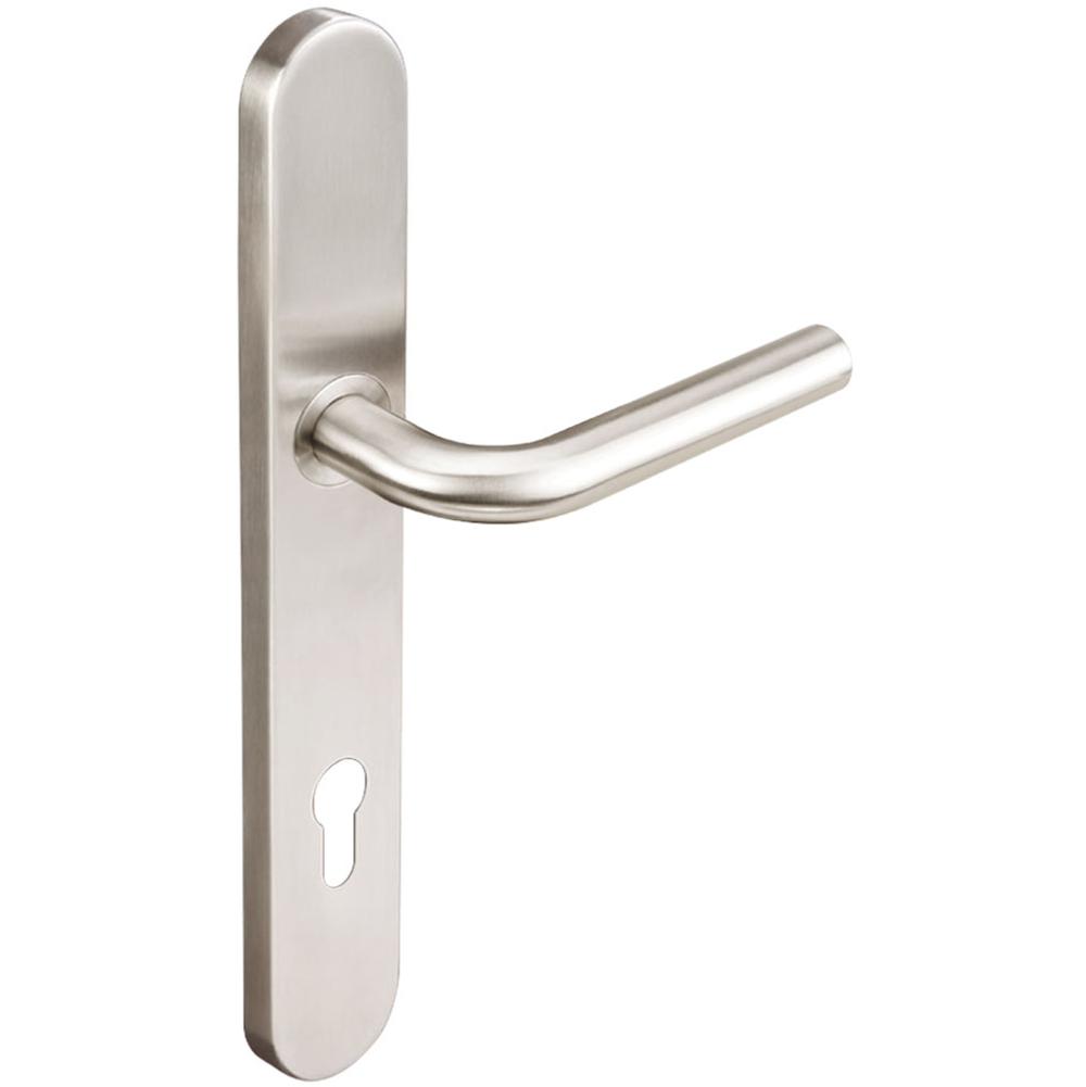 INOX - BP Multipoint 101 Cologne Euro Entry Lever High US32D LH - Satin Stainless Steel