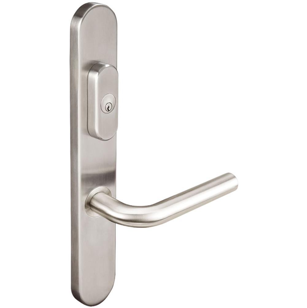 INOX - BP Multipoint 101 Cologne US Entry Lever Low US32D LH - Satin Stainless Steel