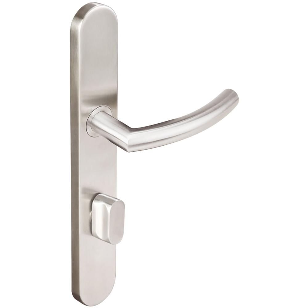 INOX - BP Multipoint 103 Oslo US Entry Lever High US32D RH - Satin Stainless Steel
