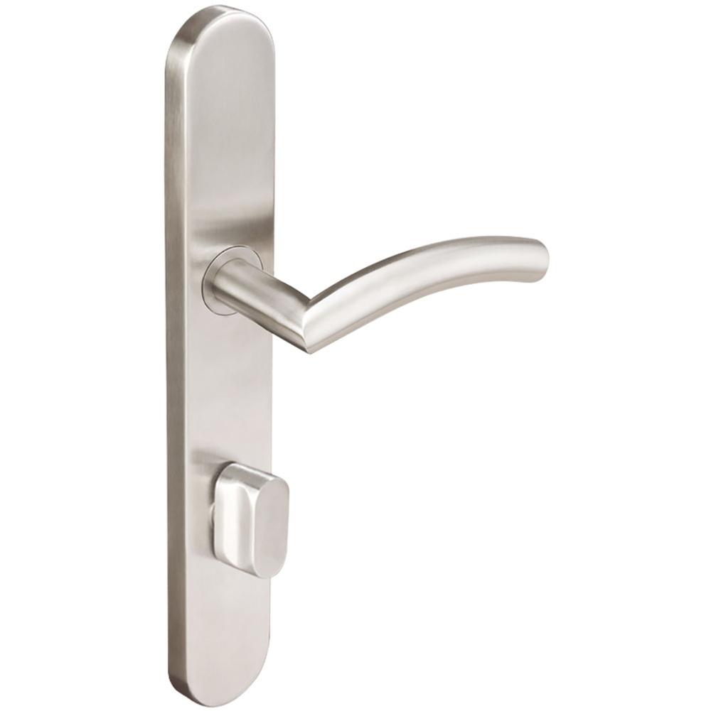 INOX - BP Multipoint 104 Brussels US Entry Lever High US32D RH - Satin Stainless Steel