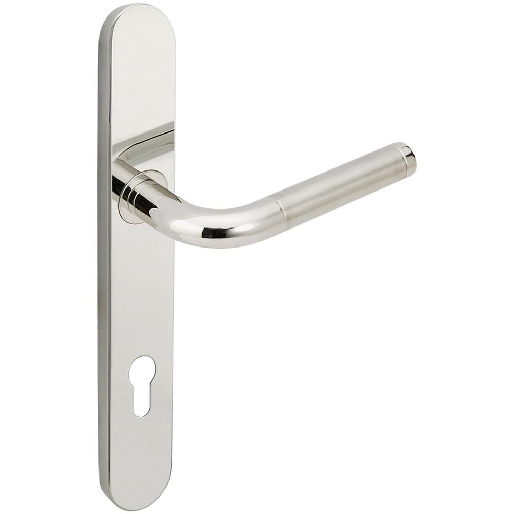 INOX - BP Multipoint 108 Vienna Euro Entry Lever High SP RH - Satin Stainless Steel