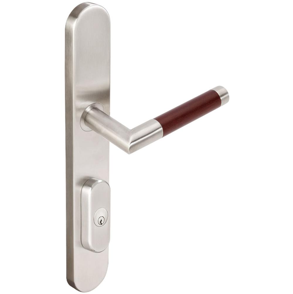 INOX - BP Multipoint 211 Breeze Hf Psge/Hf Dmy Lvr Lo US32 LH - Polished Stainless Steel