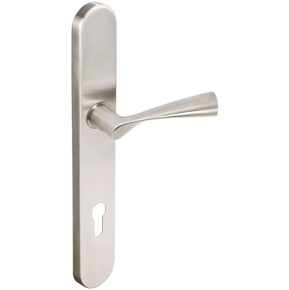 INOX - BP Multipoint 211 Breeze Euro Entry Lever High US32D LH - Satin Stainless Steel