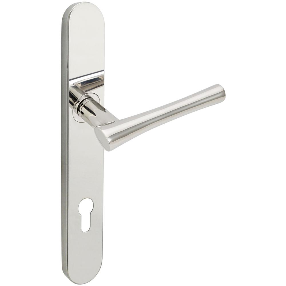 INOX - BP Multipoint 214 Champagne Euro Patio Lever High US32 LH - Polished Stainless Steel