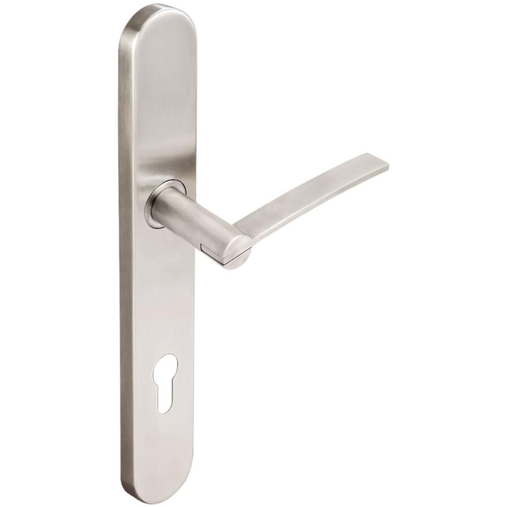 INOX - BP Multipoint 217 Horizon Euro Entry Lever High US32D LH - Satin Stainless Steel