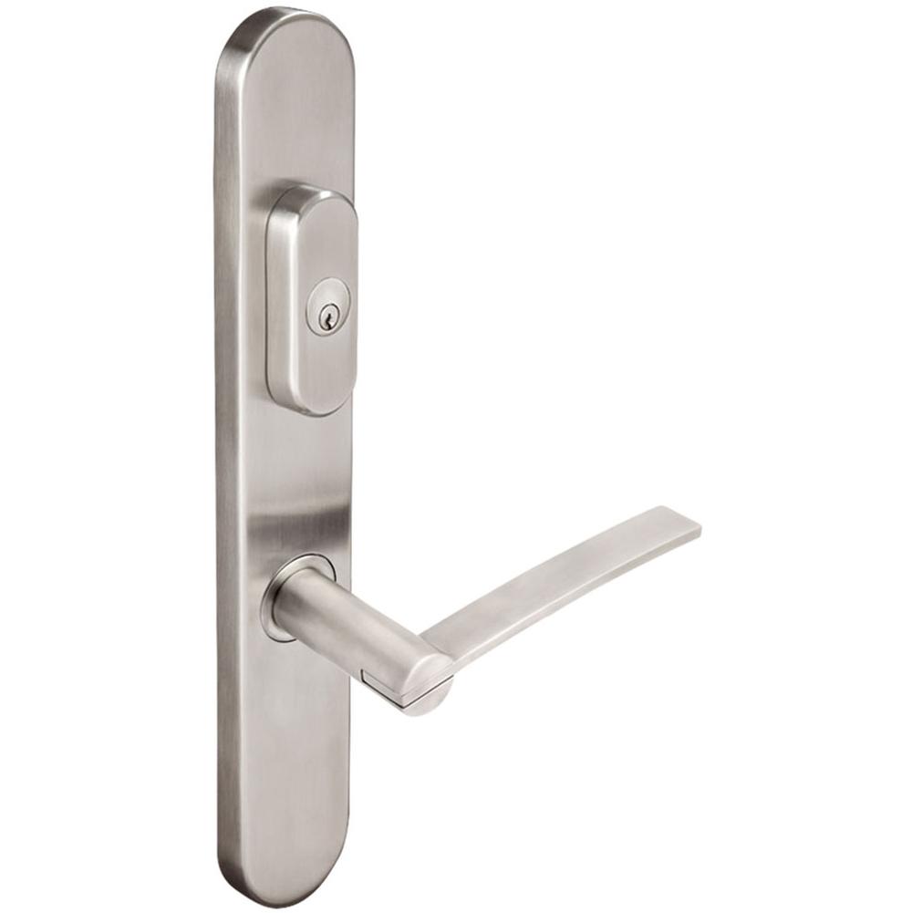 INOX - BP Multipoint 217 Horizon US Entry Lever Low US32D LH - Satin Stainless Steel