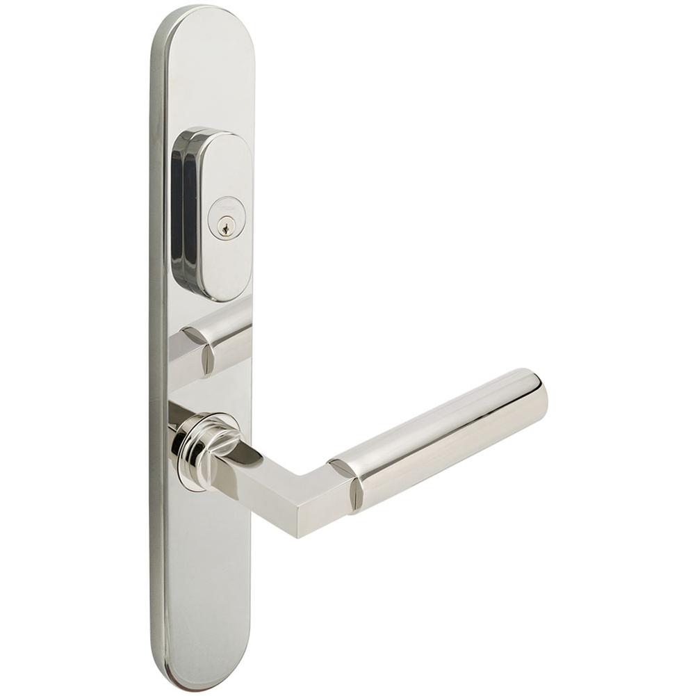 INOX - BP Multipoint 221 Aurora US Entry Lever Low US32 RH - Polished Stainless Steel