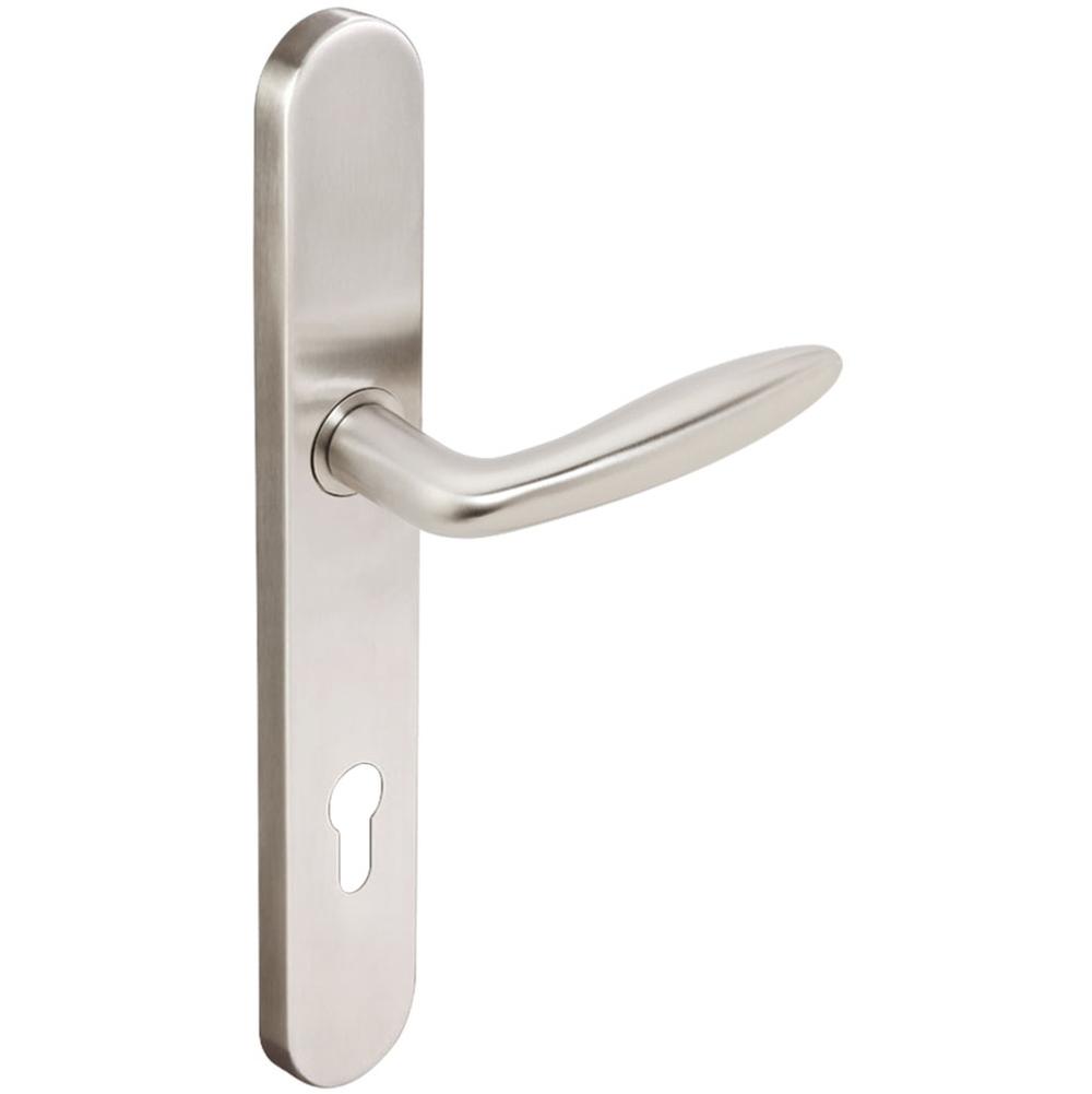 INOX - BP Multipoint 226 Summer Euro Entry Lever High US32D LH - Satin Stainless Steel