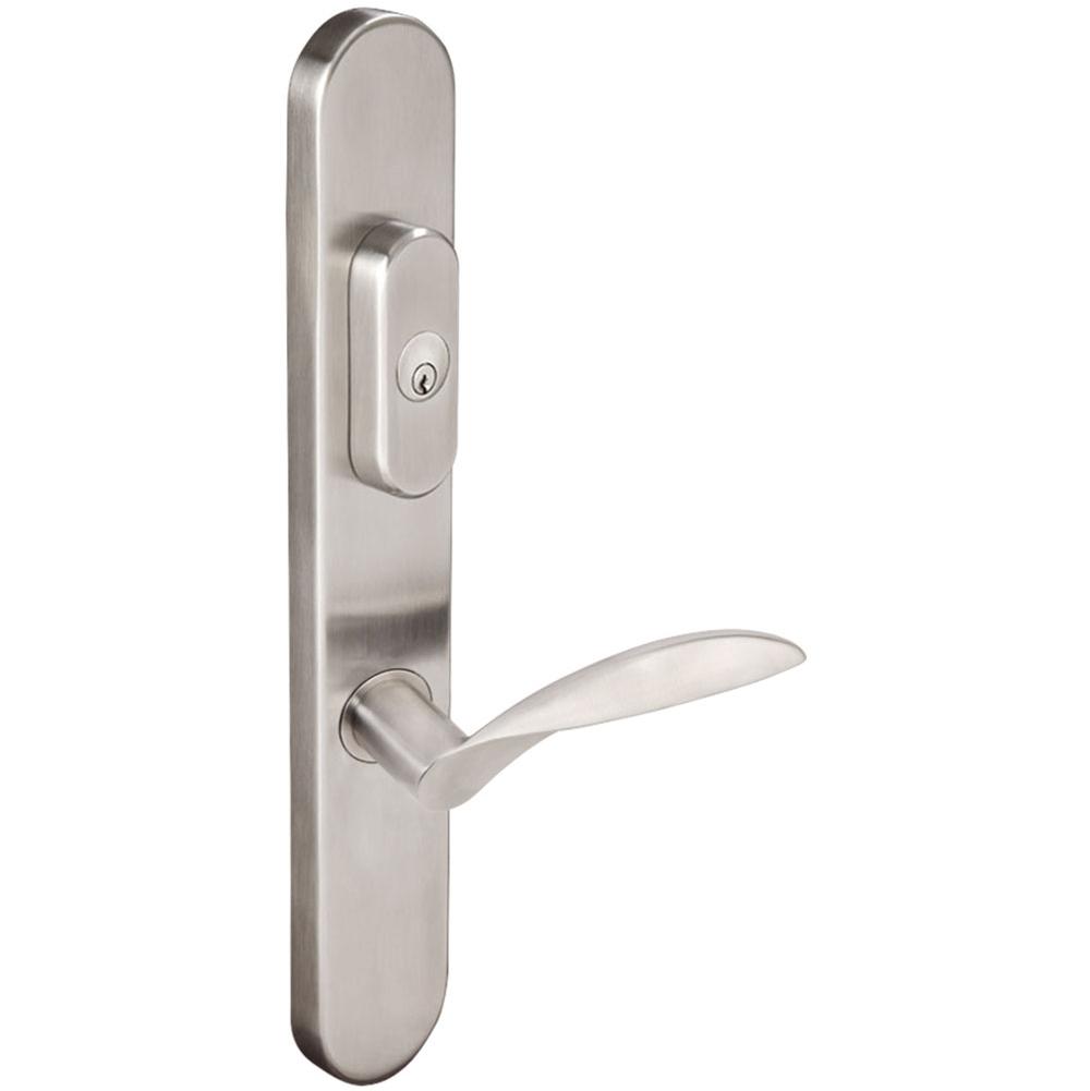 INOX - BP Multipoint 227 Stratus US Entry Lever Low US32D RH - Satin Stainless Steel