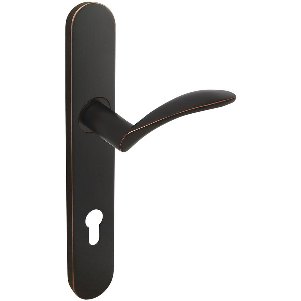 INOX - BP Multipoint 311 Crest Euro Entry Lever High US10B RH - Oil Rubbed Bronze