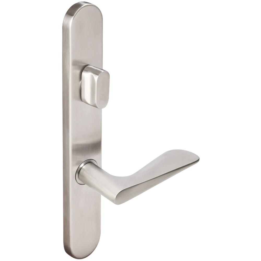 INOX - BP Multipoint 344 Ecco US Entry Lever Low US32D LH - Satin Stainless Steel