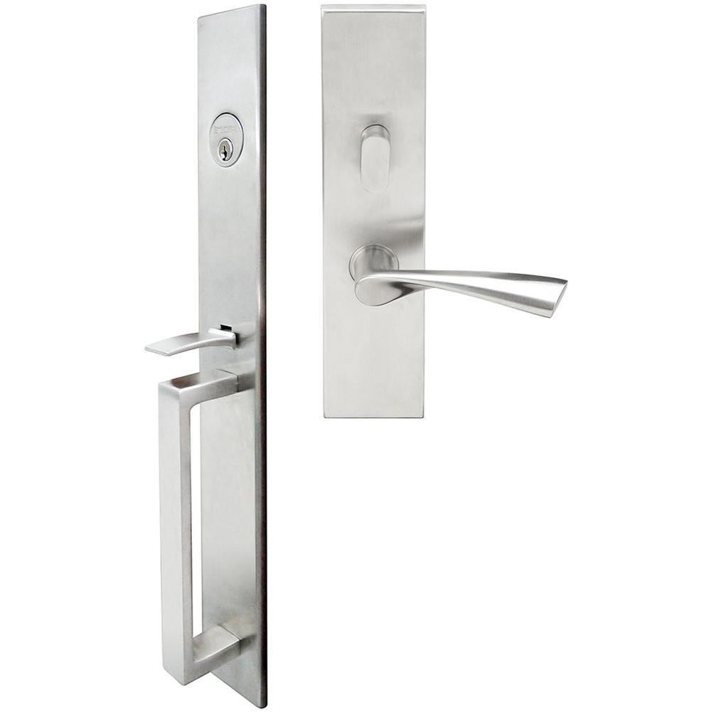 INOX - BW Handleset MT Mortise 211 Breeze Entry 2-1/2'' 32D RH - Satin Stainless Steel