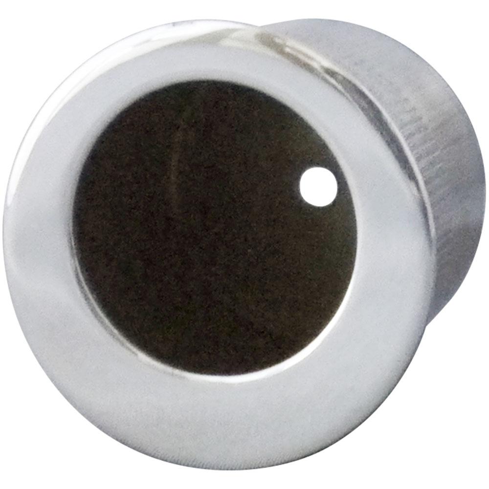 INOX - Round Edge Pull, 1'' Dia., US32 - Polished Stainless Steel