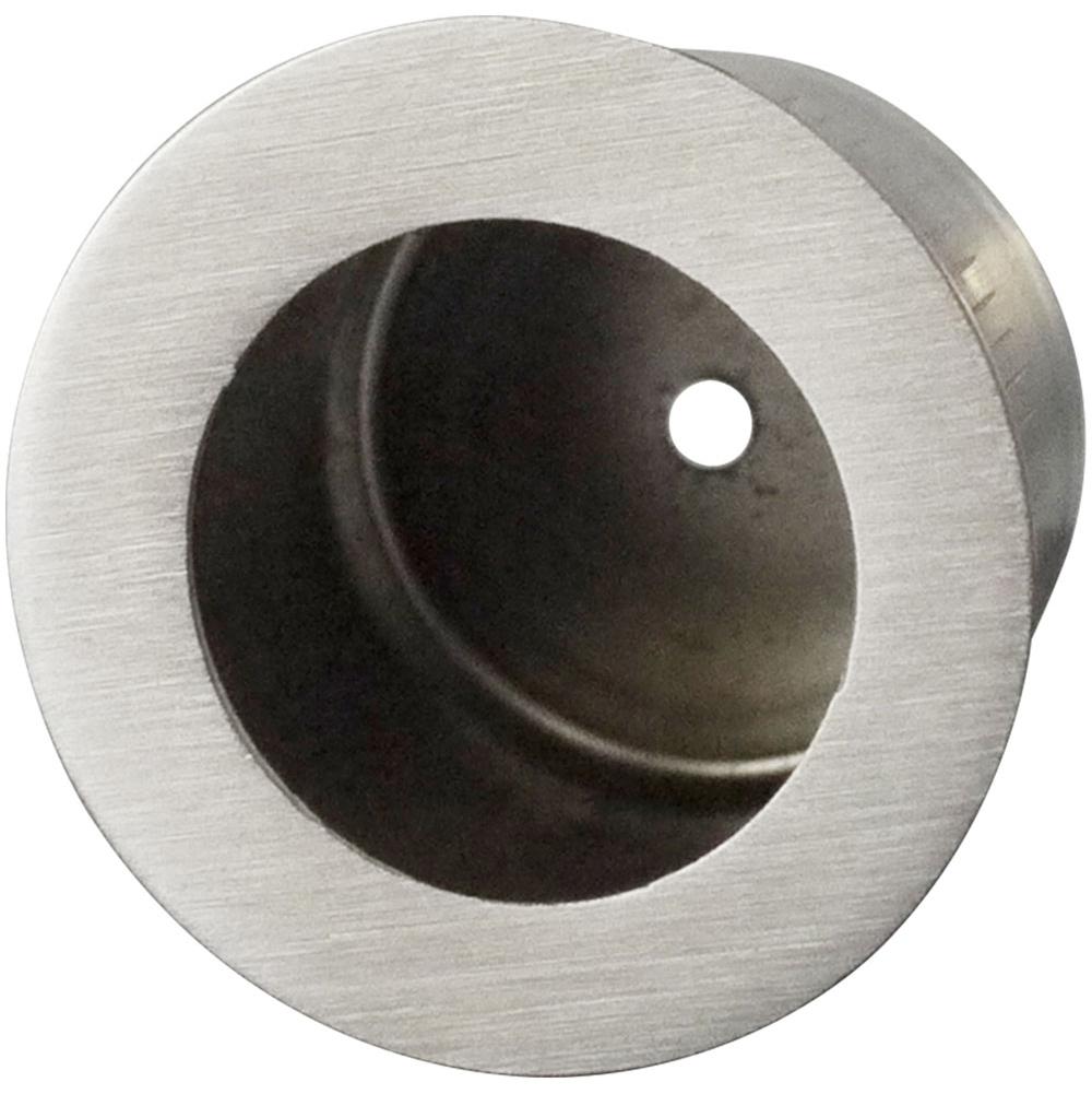 INOX - Round Edge Pull, 1'' Dia., US32D - Satin Stainless Steel
