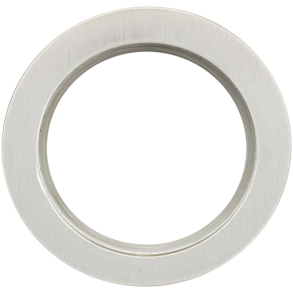 INOX - PD Series Pocket Door Pull 2203 Entry w/Cyl Hole US15 - Satin Nickel