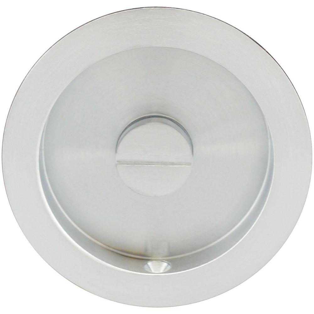 INOX - PD Series Pocket Door Pull 2204 Privacy Coin Turn US26D - Satin Chrome
