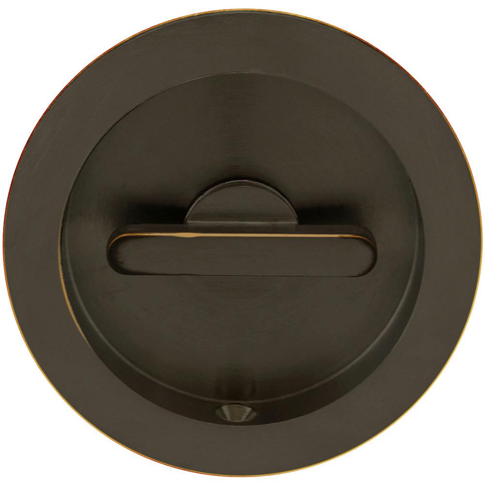 INOX - PD Series Pocket Door Pull 2282 Privacy TT08 - US10B - Oil Rubbed Bronze