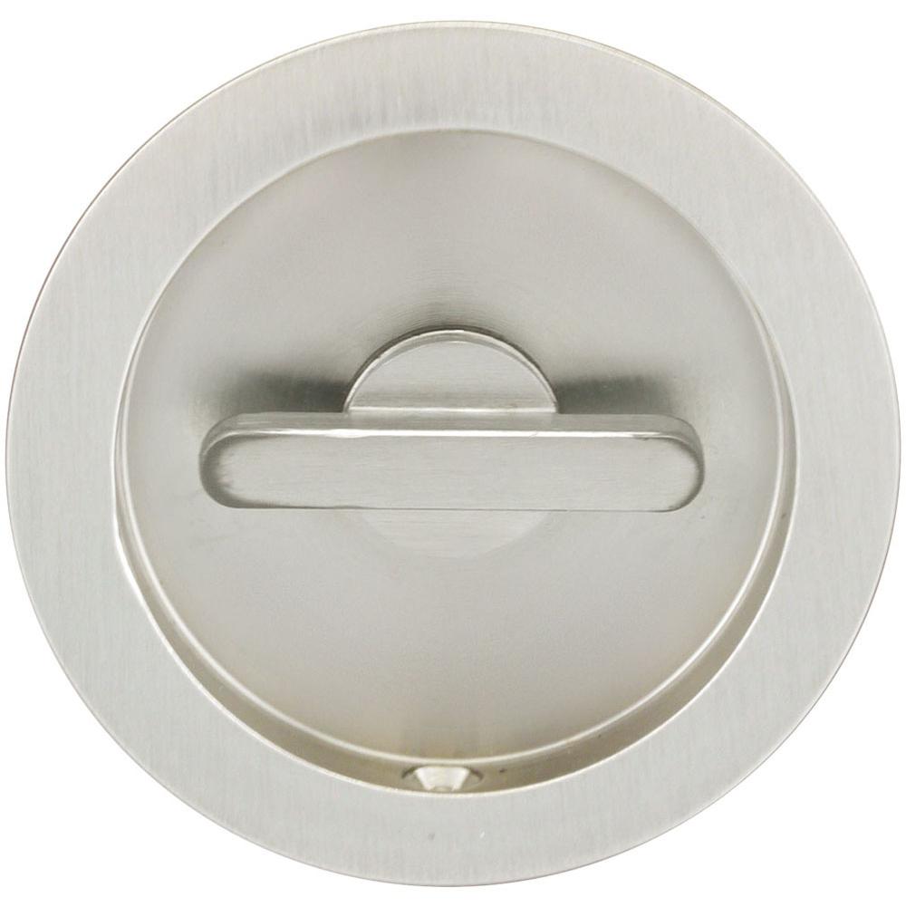 INOX - PD Series Pocket Door Pull 2282 Privacy TT08 - US15 - Satin Nickel