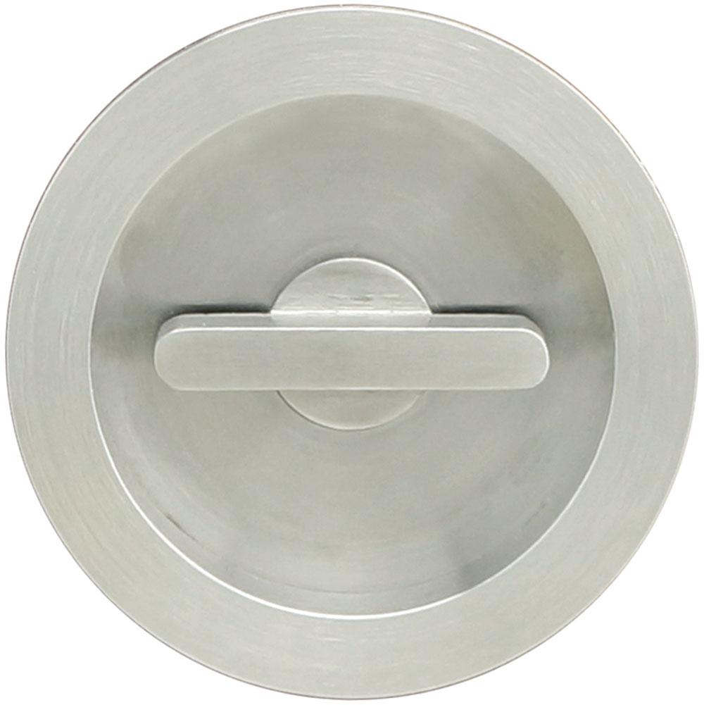 INOX - PD Series Pocket Door Pull 2282 Privacy TT08 - US32D - Satin Stainless Steel
