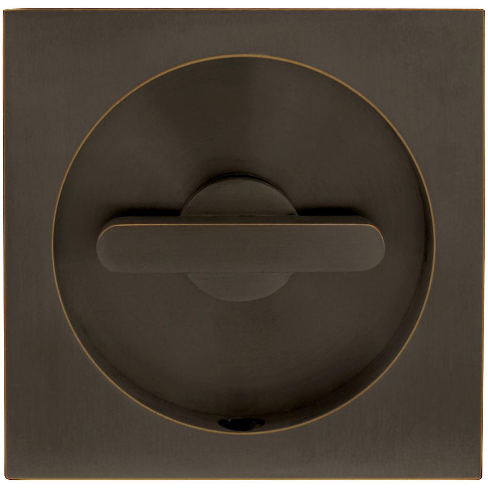 INOX - PD Series Pocket Door Pull 2382 Privacy TT08 - US10B - Oil Rubbed Bronze