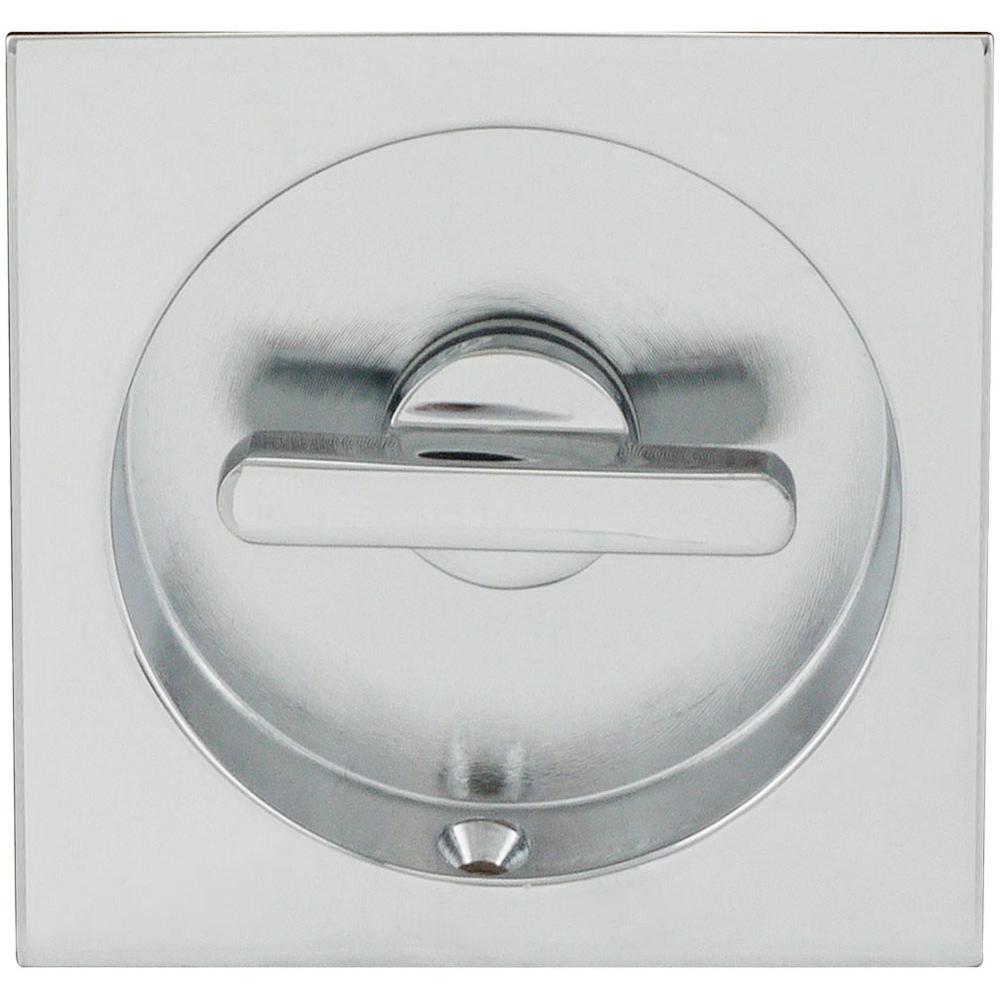 INOX - PD Series Pocket Door Pull 2382 Privacy TT08 - US14 - Polished Nickel