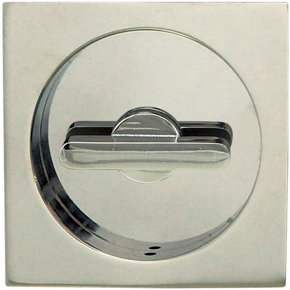 INOX - PD Series Pocket Door Pull 2382 Privacy TT08 - US32 - Polished Stainless Steel