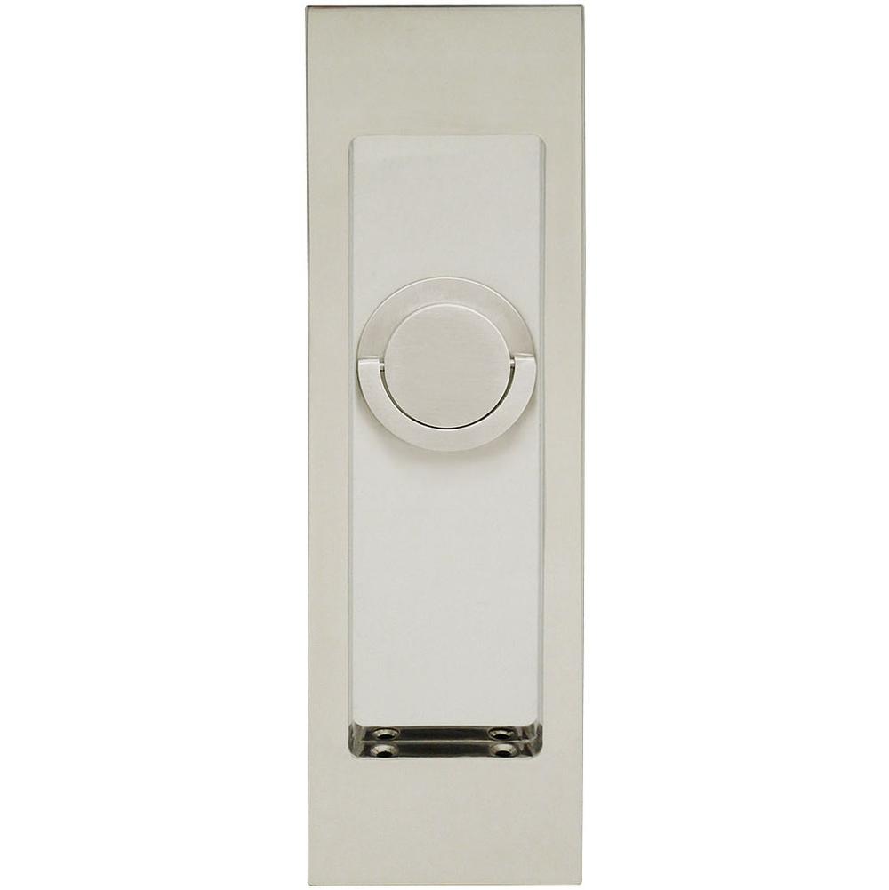 INOX - PD Series Pocket Door Pull 2792 Privacy TT09 - US32 - Polished Stainless Steel
